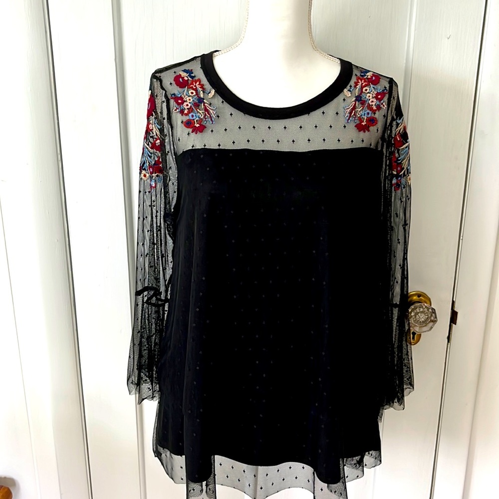 Vintage Embroidered Blouse